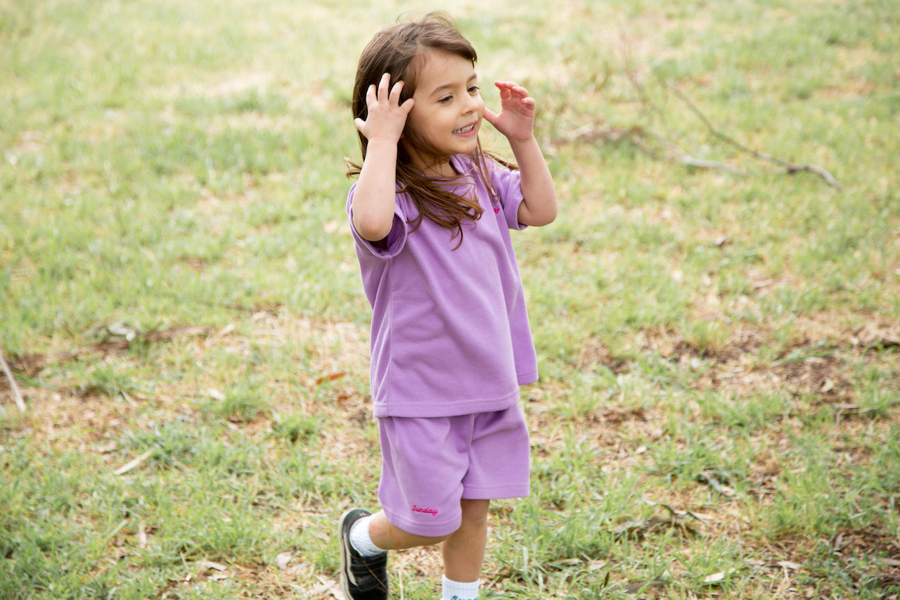 Lavender Terry Set