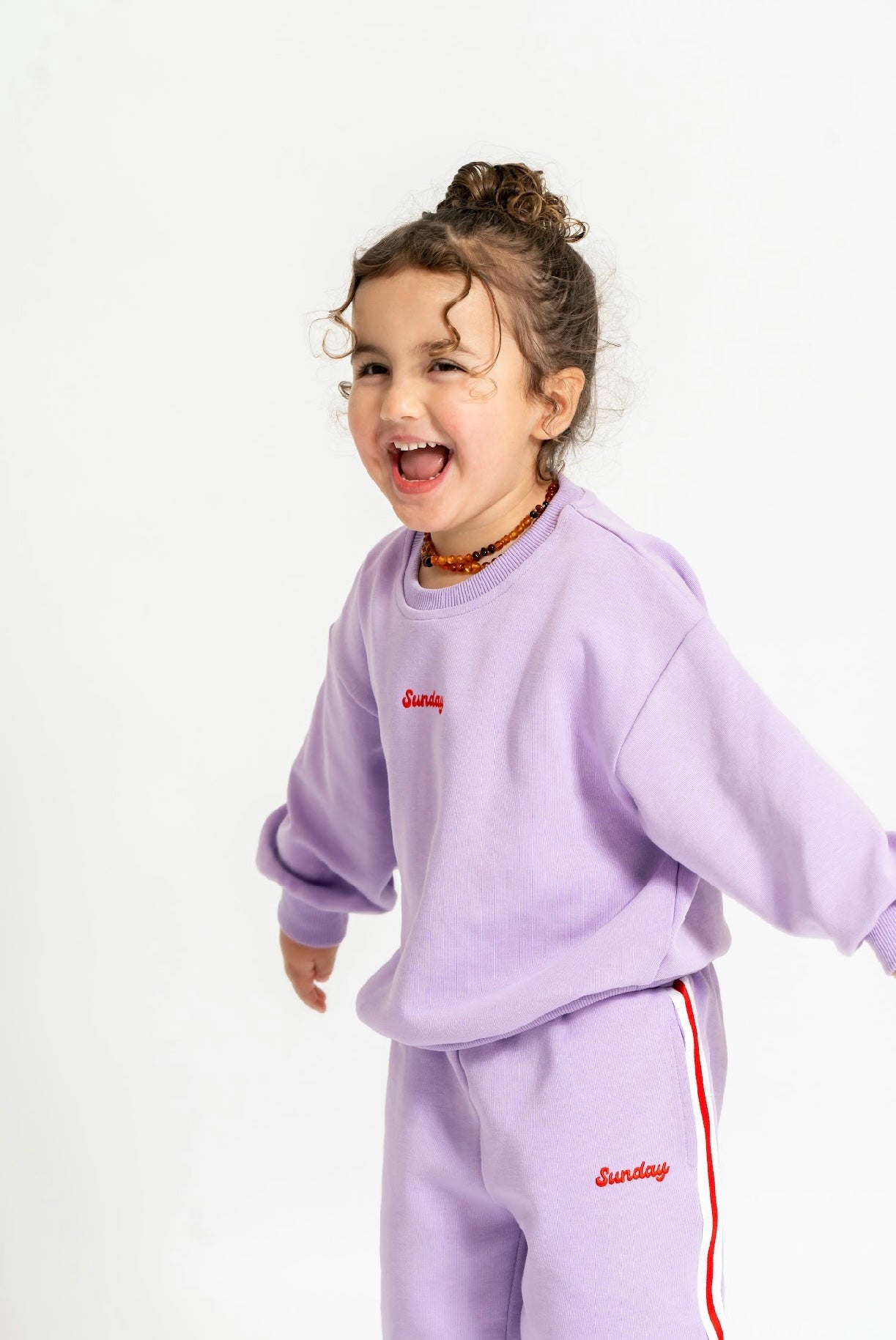 Lilac Sporty Lounge Set